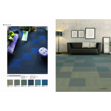 PP Modular Commercial Carpet Tiles with PVC Backing